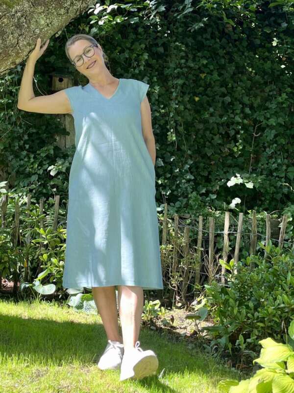 Leinenkleid,eng,mint-1