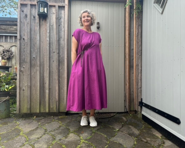 Leinenkleid schleife-erika-1