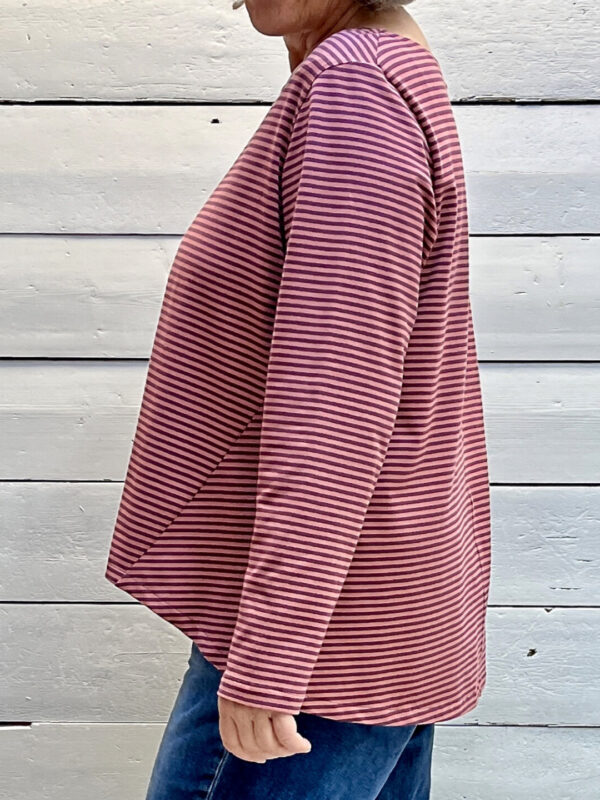 Shirt-Vivi, Ringel beere-2